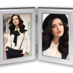 Рамка за снимки тип галерия ZEP Double silver за 2 броя 13x18 см.