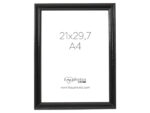 Рамка за снимки Focus Verona Black 21x29,7 см., пластмасова, черна