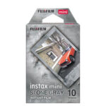 Хартия за моментално проявяване Fujifilm Instax Mini Stone gray