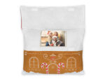 Възглавница с рамка за снимка Gingerbread house - Image 2
