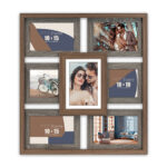Рамка за снимки тип галерия Huben за 5 броя 10x15 см. и 2 броя 10х10см