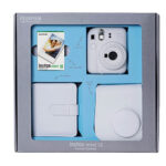 Комплект за моментални снимки FujiFilm Instax Mini 12, бял
