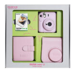 Комплект за моментални снимки FujiFilm Instax Mini 12, розов