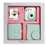 Комплект за моментални снимки FujiFilm Instax Mini 12, зелен