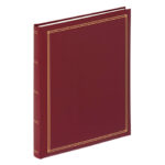 Албуми Walther design Monza Red 26x30 см., 15 листа самозалепващи