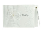 Сватбена книга за гости с надпис Wedding - Image 3
