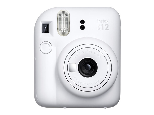 White 1.jpg Фотоапарат за моментални снимки FujiFilm Instax Mini 12, бял - Image 1