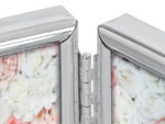 Рамка за снимки ZEP Double silver за 2 броя 10x10 см., метална - Image 2