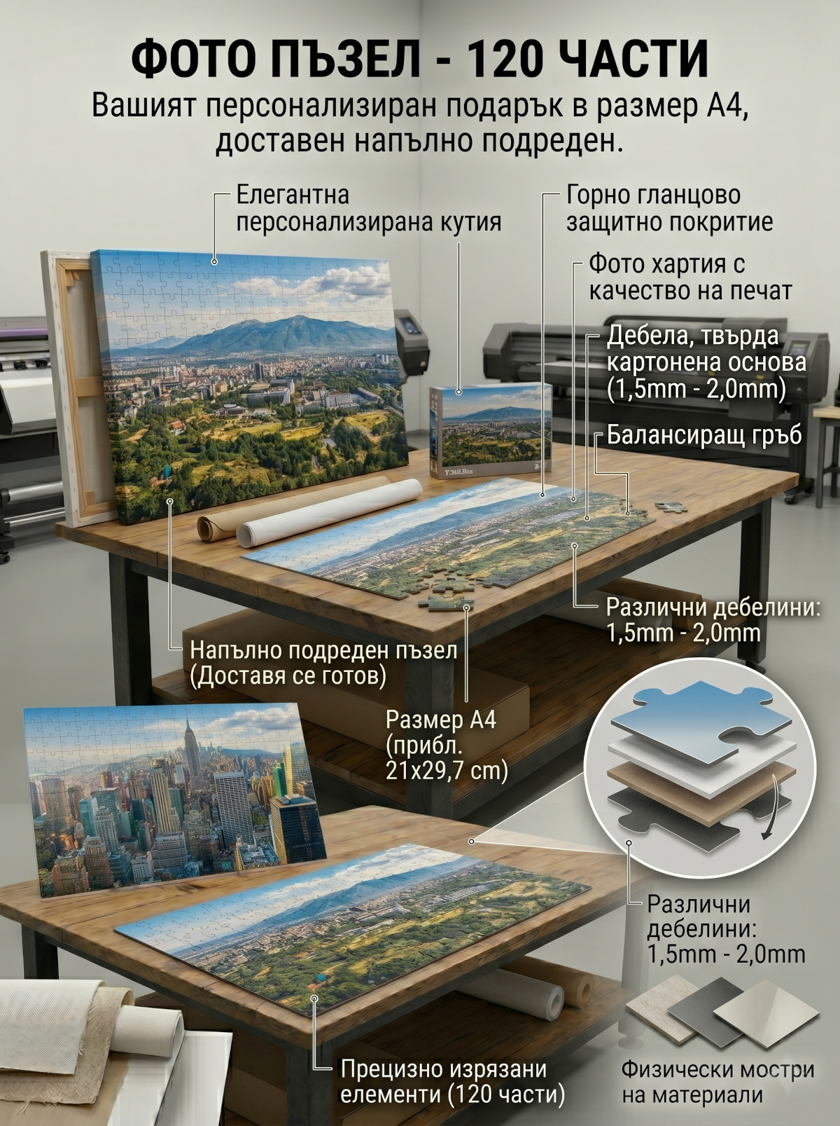Фото пъзел 120 части